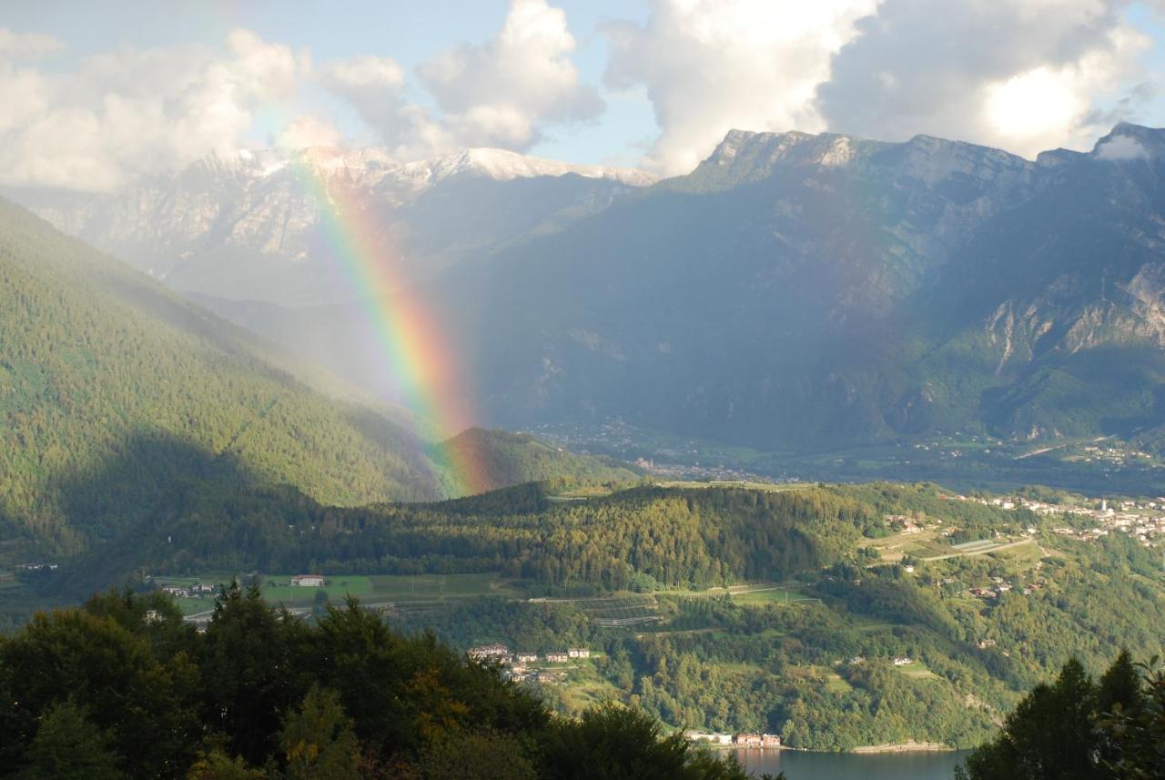 Camera De Le Rondole, Maso Postel - 500 Mt Strada Sterrata Pergine Valsugana Exterior foto